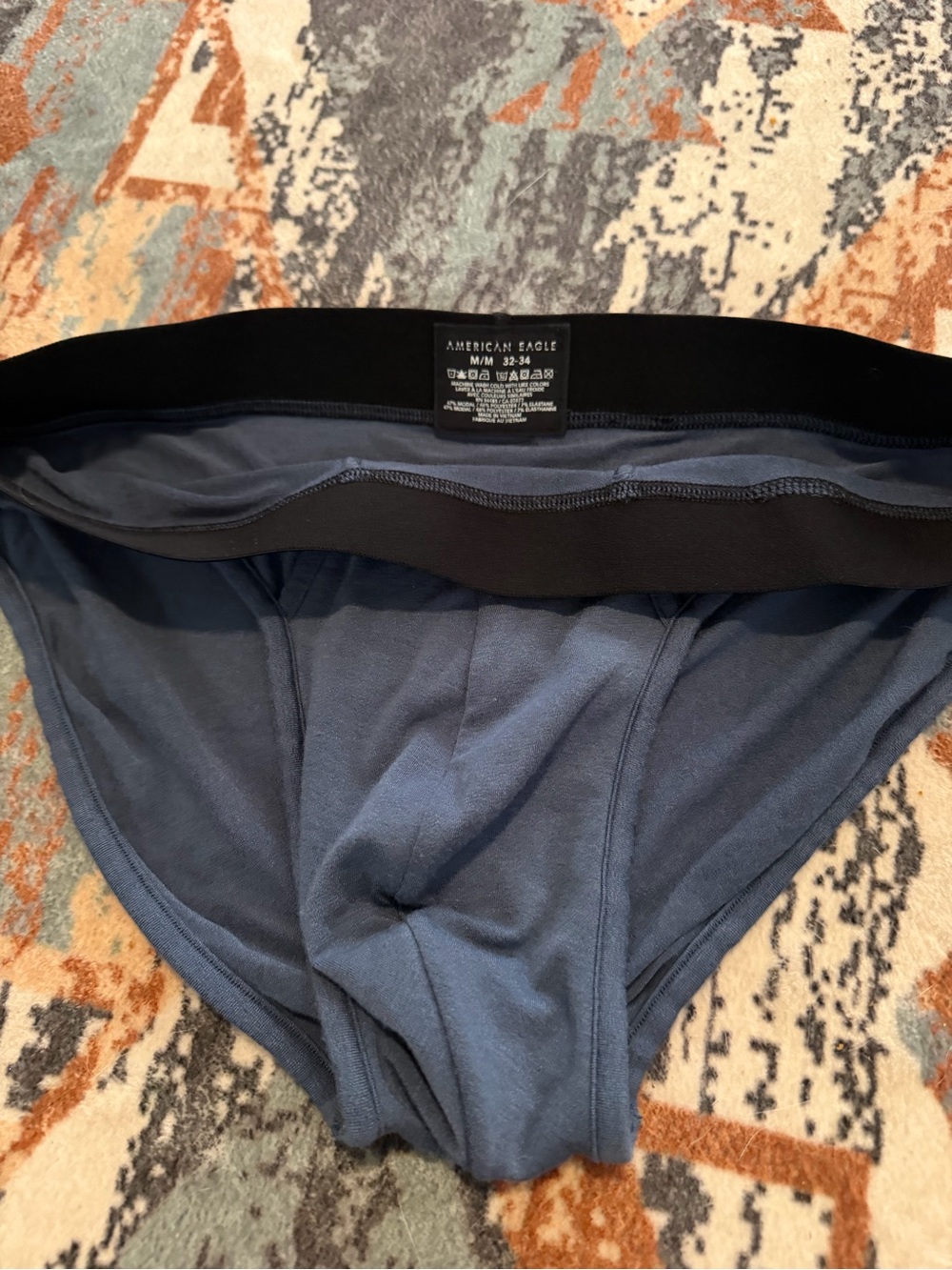 American Eagle Blue brief Medium - Picture 2 of 3